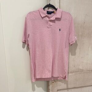 Polo by Ralph Lauren Men's Soft Pink Polo Shirt